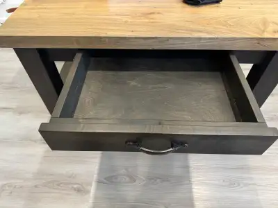 solid wood coffee table, View more