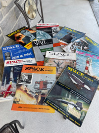 Space World,  Space Journal,  Reto Magazines 1950’s, 60’s, 70’s