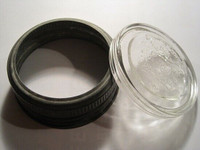 Lots and Lots of Extra Vintage Rings and Lids for Fruit Jars