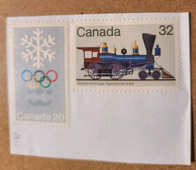 Canada stamps 1976 Olympics and 
Locomotives  in Arts & Collectibles in Kitchener / Waterloo