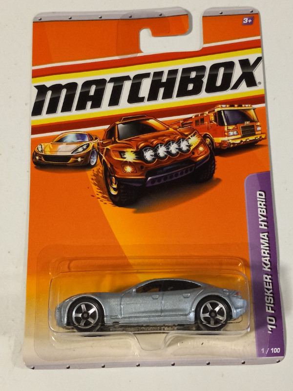 Matchbox 1:64 HTF '10 Fisker Karma Hybrid,Karma GS 6 Lot of 2 EX in Toys & Games in Trenton - Image 2