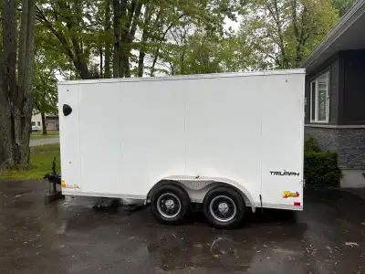 3 year old Cargo trailer with Line-X flooring, Excellent Condition, Interior travel strap floor anch...