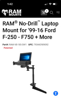 RAM Mount for Ford F250-F750