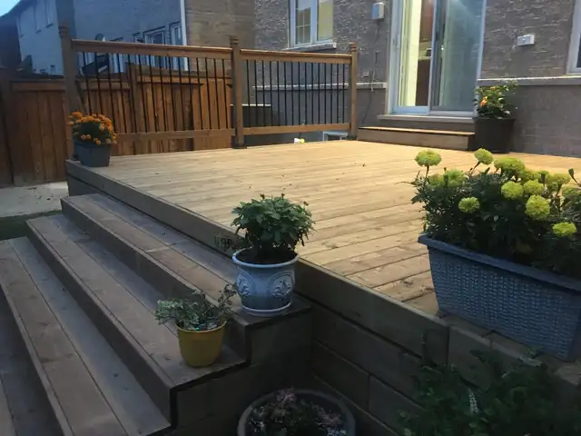 Deck repairs