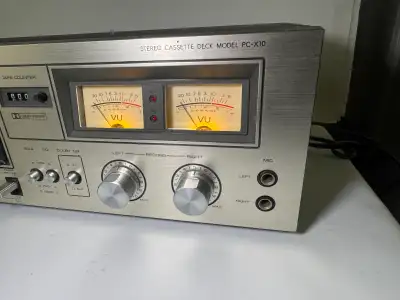 Vintage Toshiba PC-X10 Stereo Cassette Deck Excellent Cosmetic, View more