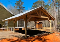 Timber frame micro barn, pavilion, pergola, car port, cabin
