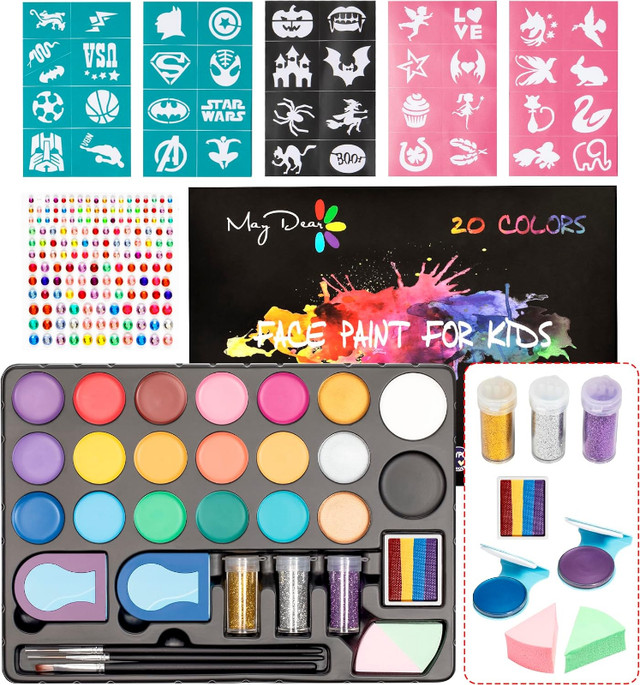 Face Painting kit for Kids Water Based Makeup in Other in Ottawa - Image 4