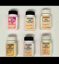 Veniard Powder Dyes - 6 x 1 oz. Jars - Assorted Colours