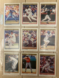 Lot of 29 1991 O-Pee-Chee Premier baseball cards