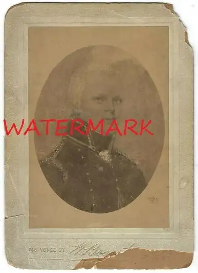 ORIGINAL TORONTO SEPIA CABINET PHOTOGRAPH, ID'D, 19th CENTURY, View more