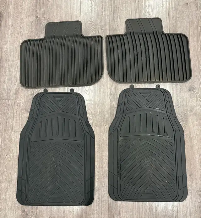 Set Of Rubber Car Mats