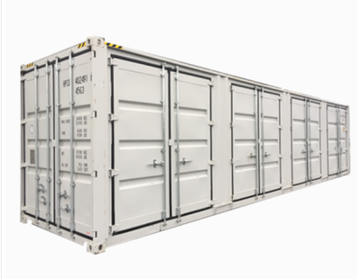 Etat : Produit neuf Conteneur 40FT High Cube Four Multi portes inutilisé Détails : quatre portes lat...