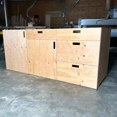 CUSTOM PLYWOOD GARAGE CABINETS, View more