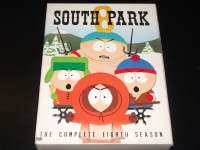 South Park - The complete eight season 3 DVDs