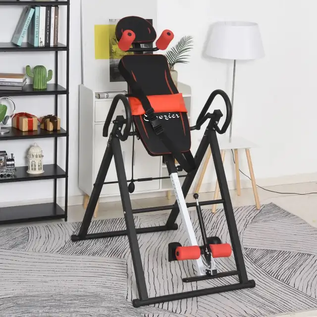 Folding Inversion Table, 20°/40°/60° Adjustable, with Safety Bel in Health & Special Needs in Markham / York Region - Image 9