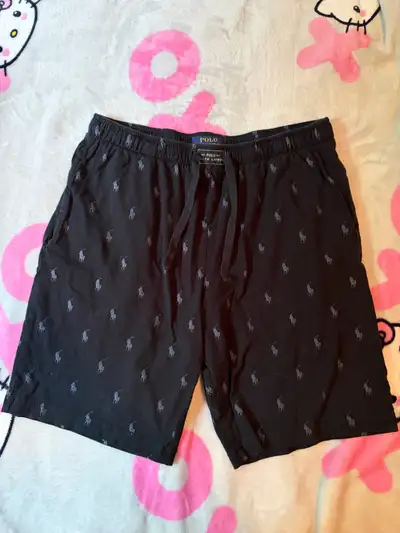 Men’s black Polo Ralph Lauren Sleepwear Shorts size medium, View more