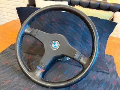 Mtech 1 steering wheel 450$ VDO cluster 375$ MPower shift knob 300$ Bmw premium radio 320$ Hvac pane...