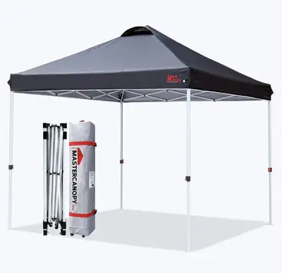 MASTERCANOPY Commercial Grade Canopy w/Roller Bag (6.6x6.6), View more