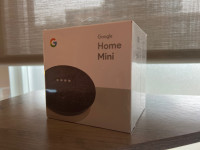 For Sale: Unopened Google Home Mini - Perfect Condition