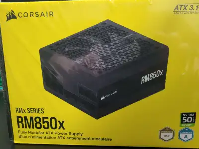 I have a brand new in box, sealed. Corsair rmx 850 watt (2024 latest revision ) for sale. I received...