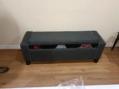 Ottoman with storage, View more