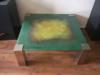 Glass Top Coffee Table - See description for details, View more