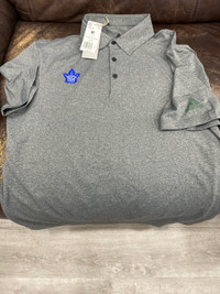 Men’s Toronto Maple Leafs Adidas Golf Shirt