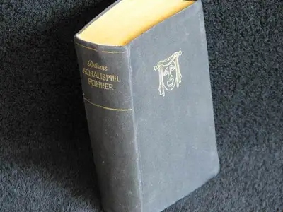 1953 German book, Reclams Schauspielfuhrer, View more