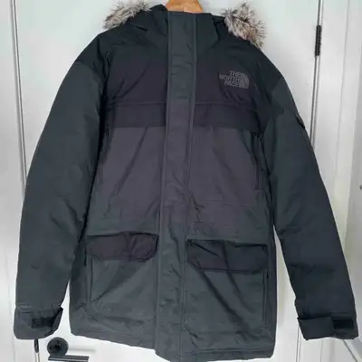 Men's The North Face McMurdo Parka - Large - Gray - 550 Fill, View more