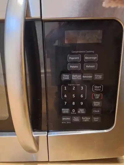 GE OVER THE RANGE MICROWAVE 30 inch, View more