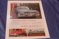 1960 Dodge Matador 2 Door Hardtop Original Ad