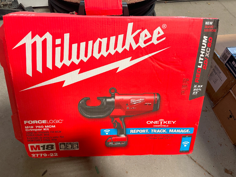 Milwaukee crimper kit for sale  