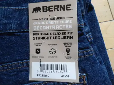 Berne Jeans.. New.. Rimbey, Bentley, Parkland Beach area, View more