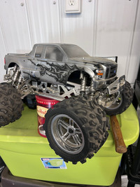 Super charged HPI remote control 4x4 truck