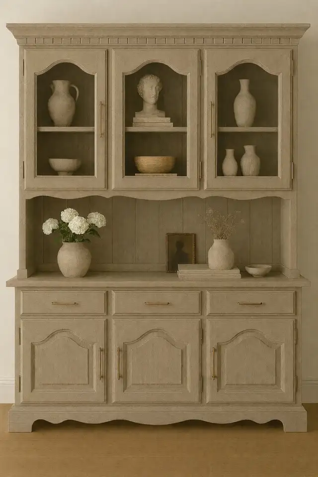 Buffet and Hutch Cabinet  **Solid Wood** in Hutches & Display Cabinets in Hamilton - Image 10