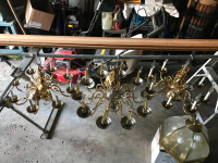 Brass Chandeliers