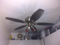 5 Blade 3 Lamp Small Room Ceiling Fan