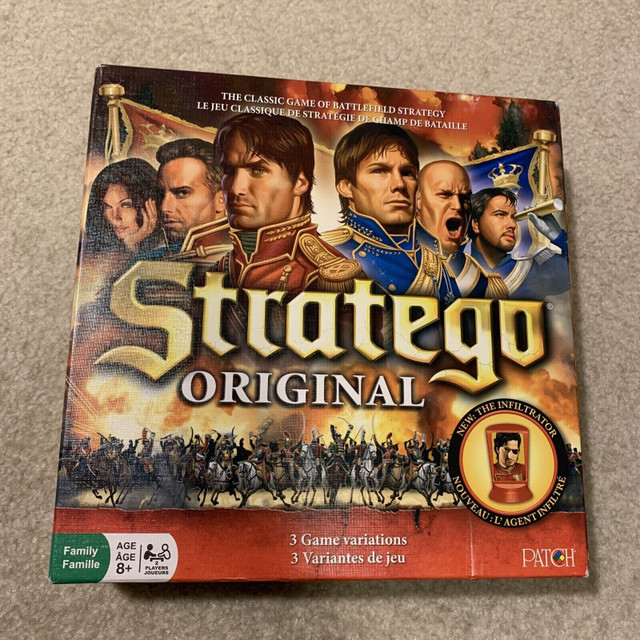 Stratego 2014 Strategy Board Game 3 Game Variations Complete in Toys & Games in Regina