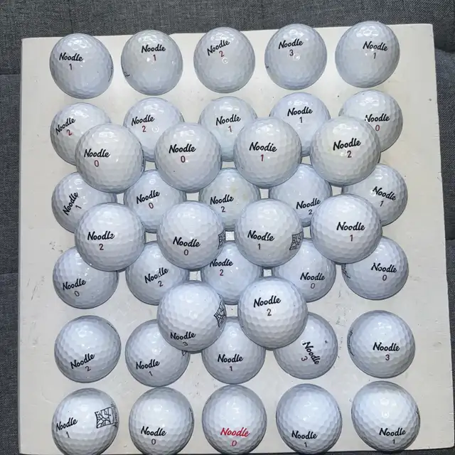 Noodle golf balls 40 pack in Golf in City of Halifax - Image 3