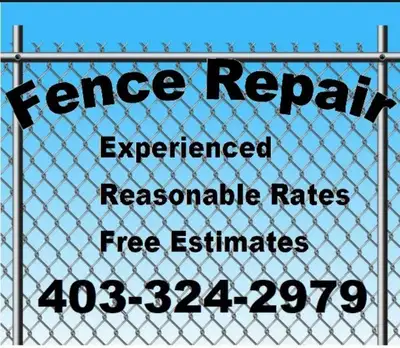 *Fence Repair- Chain link and Wood*, View more