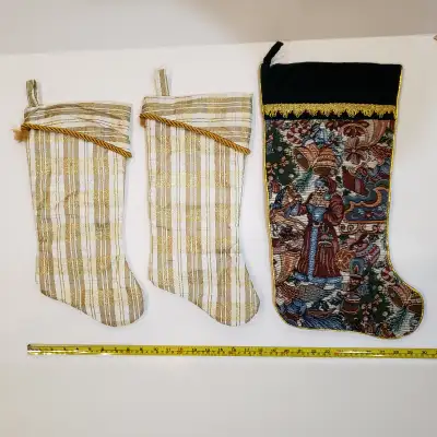 3 Christmas Stockings – Only $5, View more