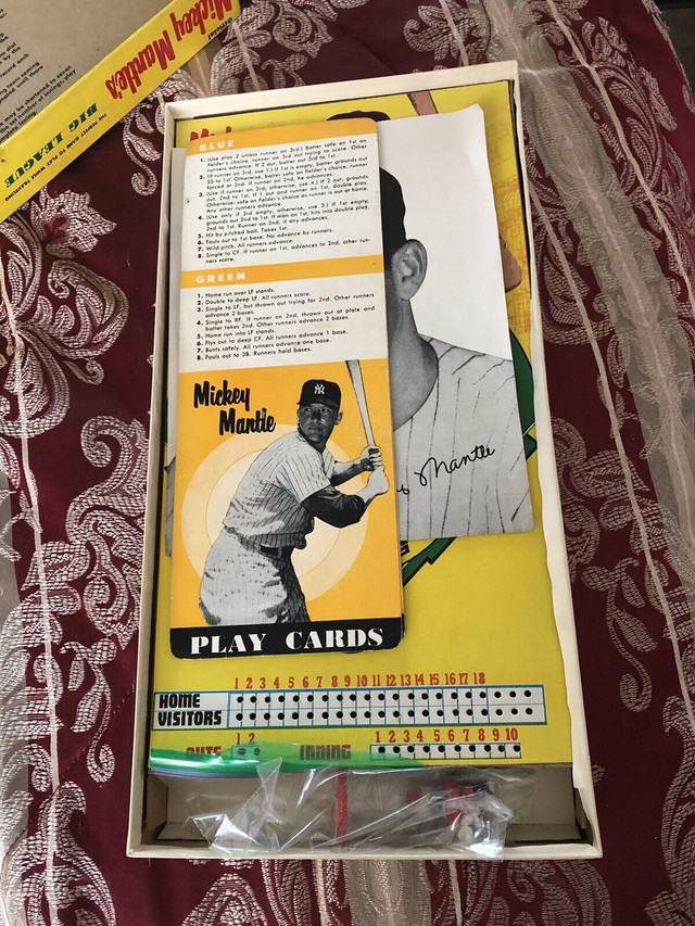 Mickey Mantle’s Big League Baseball Game 1957 in Toys & Games in Winnipeg - Image 4