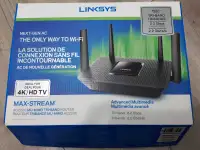 Linksys AC2200 Router 2.2 Gbps TRI-BAND MAX-STREAM