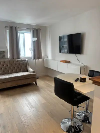 Chic Studio Downtown Montreal (Ville-Marie)