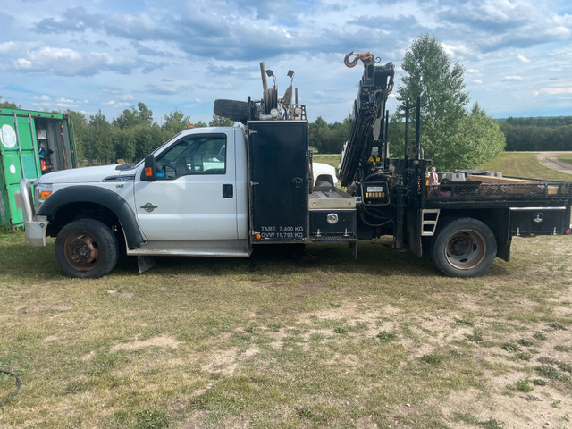 2015 F550 picker truck in Cars & Trucks in Grande Prairie - Image 3