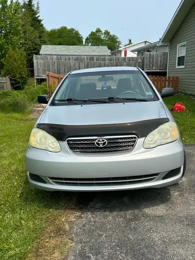 2005 Toyota Corolla for sale. I don’t know a whole lot about the car as it was my father’s and he pa...