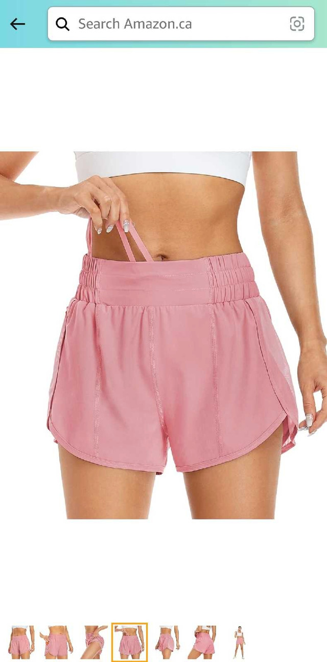 Pink High Waisted Women's Athletic Shorts XL in Women's - Bottoms in Hamilton - Image 3