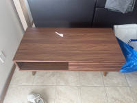 Structure Walnut Coffee Table