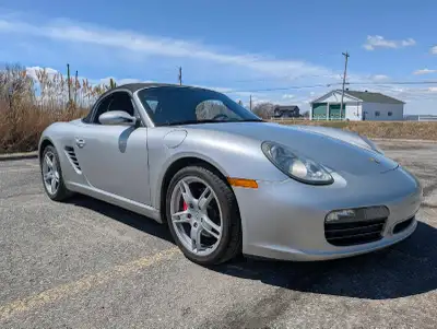Vente d'un particulier Une seule taxe Jamais accidenté Porsche Boxster S 2006 Manuelle 6 vitesses Dé...