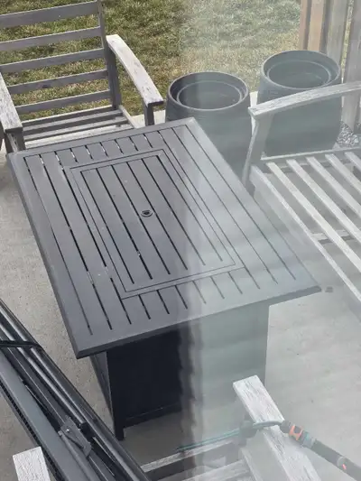 Paramount Gale Aluminum Convertible Fire Table, View more